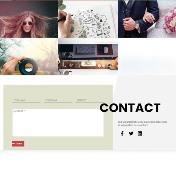 Creative contact portfolio